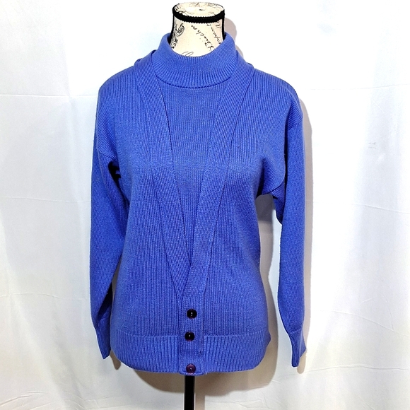 VTG EL Mar California Sweater Retro - Picture 1 of 9